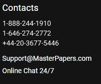 MasterPapers customer support